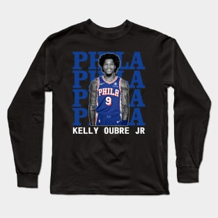 Philadelphia 76ers Kelly Oubre Jr Long Sleeve T-Shirt